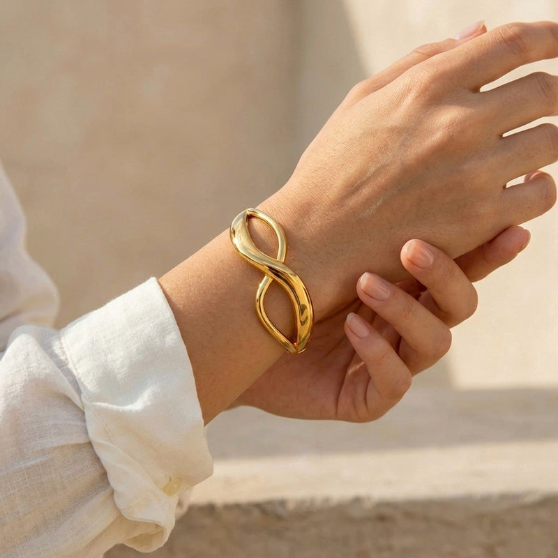 Infinity Cuff Bracelet