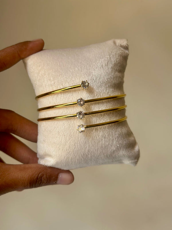 Spiral Studded Bracelet