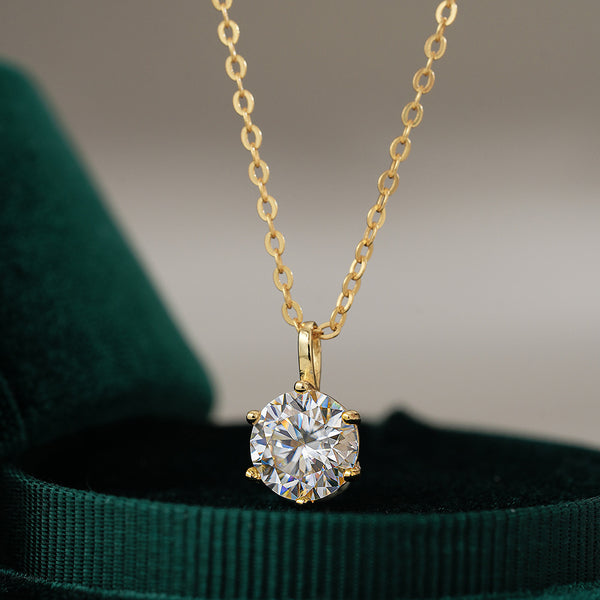 Solitaire Pendant Necklace
