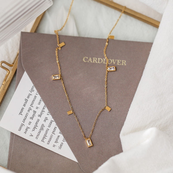 Shades of Shine Charm Necklace