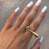 Opal Statement Ring - Free Size