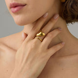 Snaky Heart Ring