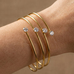 Spiral Studded Bracelet