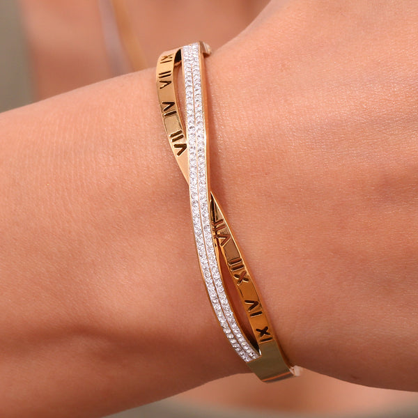 Roman CZ Bracelet