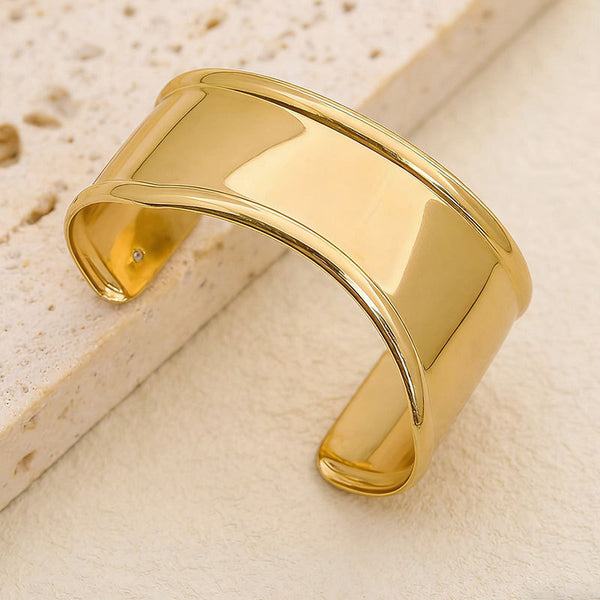 Big Bold Gold Cuff Bracelet