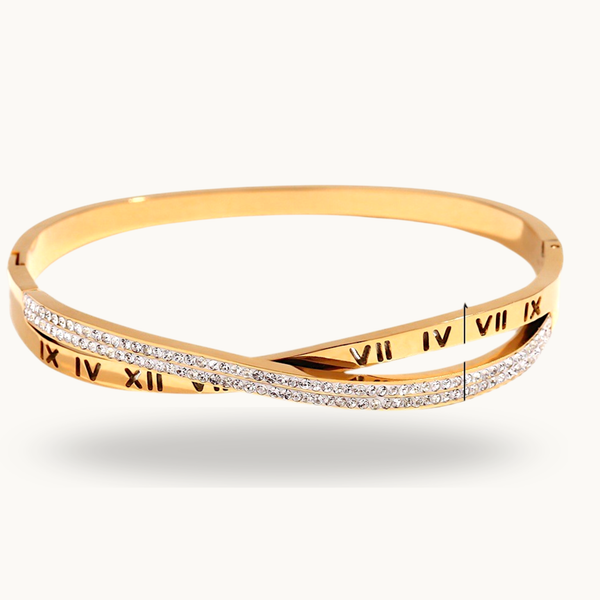 Roman CZ Bracelet