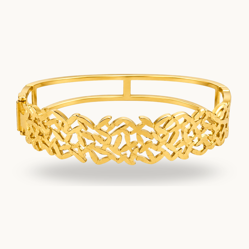 Royal Bloom Cuff Bracelet