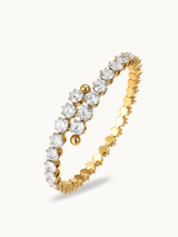Spiral Crystal Bracelet