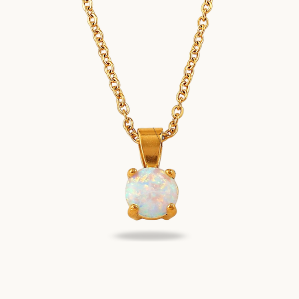 Fire Opal Necklace
