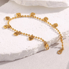 Charming Hearts Chain Bracelet