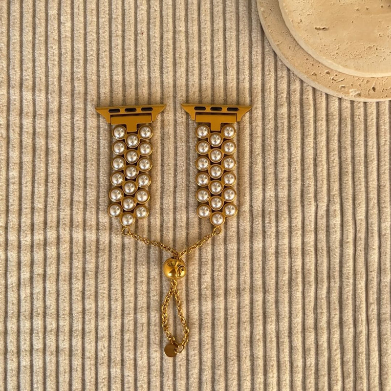 Pearl Shiny Apple Watch Band