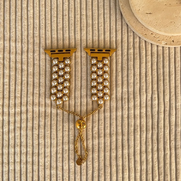 Pearl Shiny Apple Watch Band
